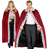 Cape De Reine En Velours Bordeaux / Manteau Royal Bordeaux / La Maison Du Déguisement